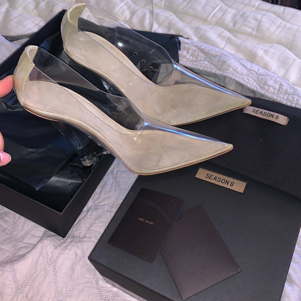 Yeezy Transparent Pumps
